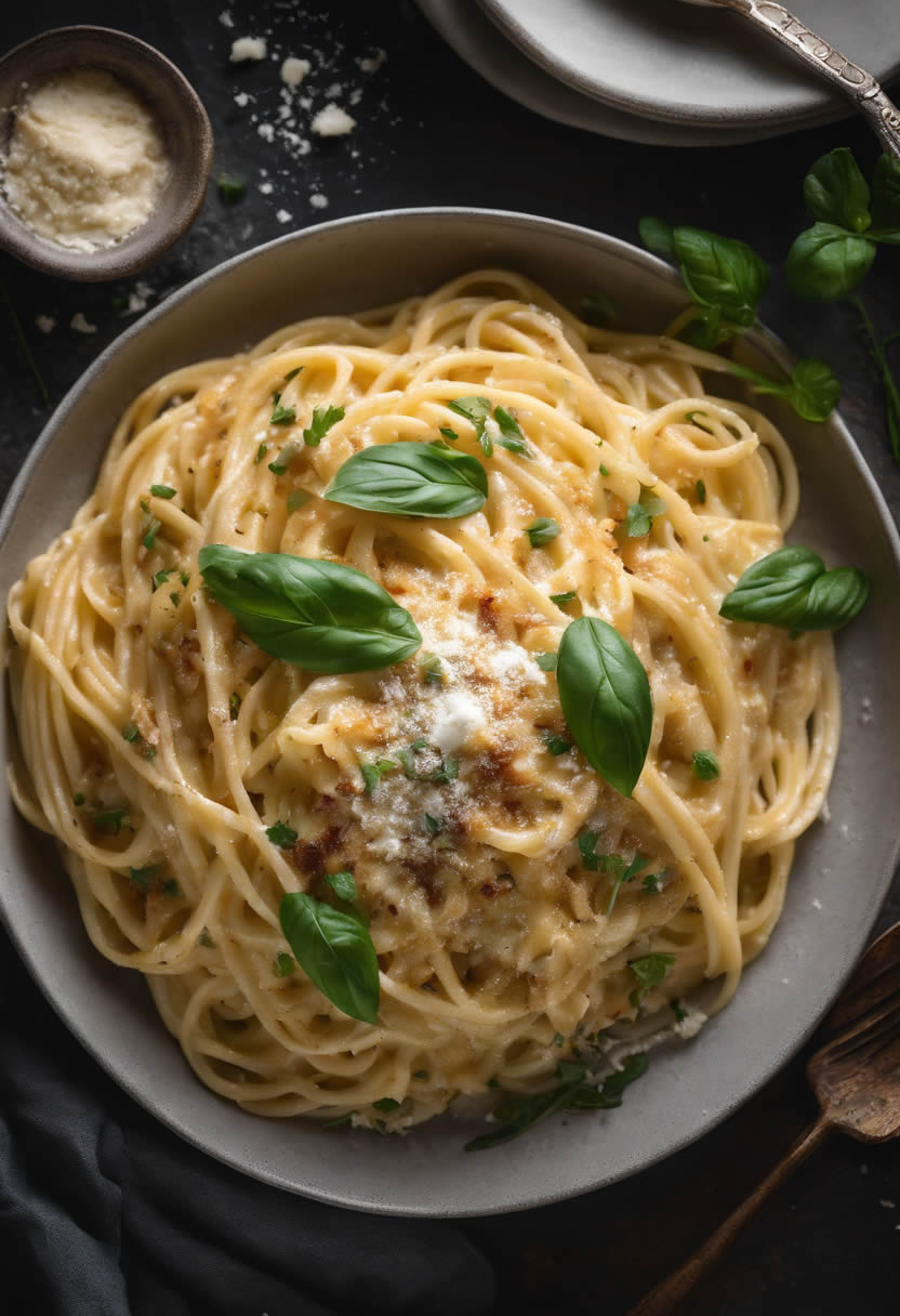 Espaguete à Carbonara