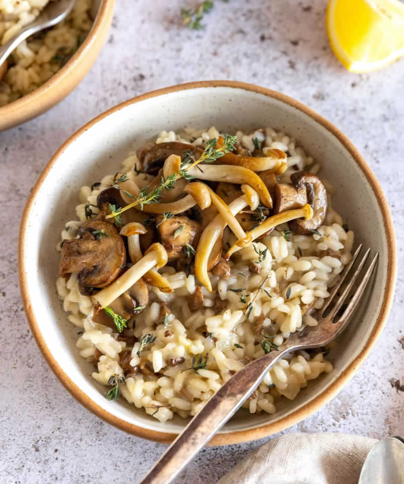 Risoto de Cogumelos