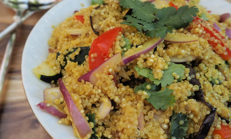 Salada de Quinoa