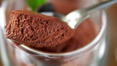 Mousse de Chocolate Amargo