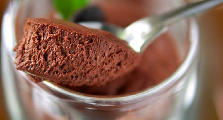 Mousse de Chocolate Amargo